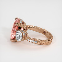 9.05 Ct. Sapphire Ring, 14K Rose Gold 4