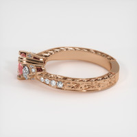 1.03 Ct. Sapphire Ring, 14K Rose Gold 4