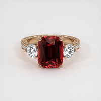 5.46 Ct. Ruby Ring, 14K Rose Gold 1