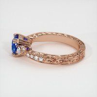 1.04 Ct. Sapphire Ring, 18K Rose Gold 4