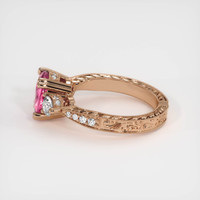 2.02 Ct. Sapphire Ring, 18K Rose Gold 4