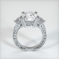 7.79 Ct. White Sapphire Ring, 10K White Gold 3