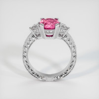 2.02 Ct. Sapphire Ring, 14K White Gold 3