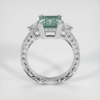 2.05 Ct. Sapphire Ring, 14K White Gold 3