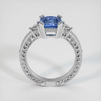 2.09 Ct. Sapphire Ring, 14K White Gold 3