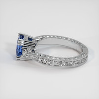 2.09 Ct. Sapphire Ring, 14K White Gold 4