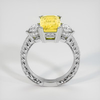 4.55 Ct. Yellow Sapphire Ring, 14K White Gold 3