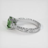 3.30 Ct. Sapphire Ring, 14K White Gold 4