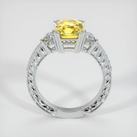 3.56 Ct. Sapphire Ring, 14K White Gold 3