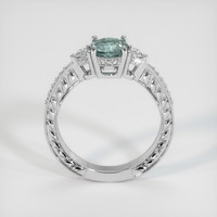 1.20 Ct. Sapphire Ring, 18K White Gold 3
