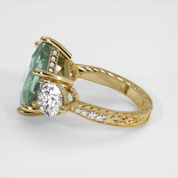 8.09 Ct. Sapphire Ring, 14K Yellow Gold 4