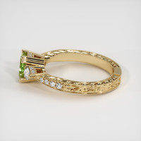 1.25 Ct. Sapphire Ring, 14K Yellow Gold 4