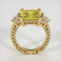 9.13 Ct. Yellow Sapphire Ring, 14K Yellow Gold 3