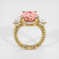 9.05 Ct. Sapphire Ring, 18K Yellow Gold 3