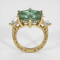 8.09 Ct. Sapphire Ring, 18K Yellow Gold 3