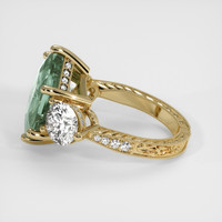 8.09 Ct. Sapphire Ring, 18K Yellow Gold 4