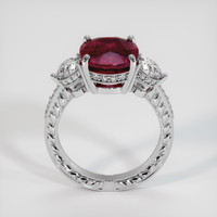 5.20 Ct. Ruby Ring, 14K Yellow & White 3