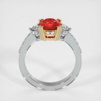 1.60 Ct. Ruby Ring, 14K Yellow & White 3