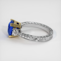 3.04 Ct. Sapphire Ring, 18K Yellow & White 4