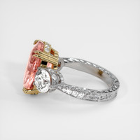 9.05 Ct. Sapphire Ring, 18K Yellow & White 4