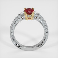 Ruby Ring 1.08 Ct., 18K Yellow White Preview