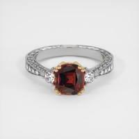 2.01 Ct. Sapphire Ring, 18K Yellow & White 1
