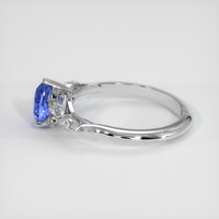 1.81 Ct. Blue Sapphire Ring, Platinum 950 4