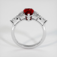 1.01 Ct. Ruby Ring, Platinum 950 3