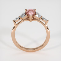 1.74 Ct. Sapphire Ring, 14K Rose Gold 3