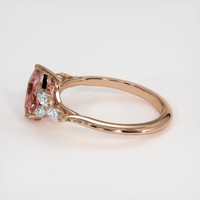 1.74 Ct. Sapphire Ring, 14K Rose Gold 4