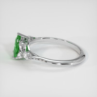1.70 Ct. Tsavorite Garnet Ring, 10K White Gold 4