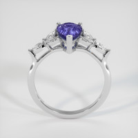 1.93 Ct. Violet Sapphire Ring, 14K White Gold 3