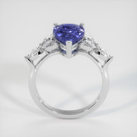 2.45 Ct. Color Change Sapphire Ring, 14K White Gold 3