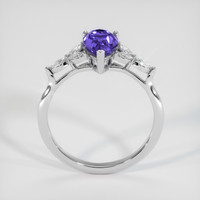 2.56 Ct. Color Change Sapphire Ring, 18K White Gold 3