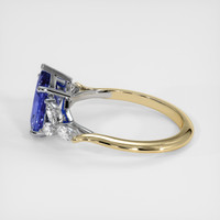2.45 Ct. Color Change Sapphire Ring, 14K White & Yellow 4