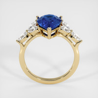 3.26 Ct. Sapphire Ring, 14K Yellow Gold 3