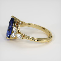 2.90 Ct. Sapphire Ring, 18K Yellow Gold 4