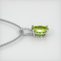 1.55 Ct. Gemstone Pendant, Platinum 950 3