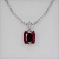 3.89 Ct. Gemstone Pendant, Platinum 950 1