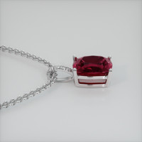 3.89 Ct. Gemstone Pendant, Platinum 950 3