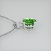 0.73 Ct. Gemstone Pendant, Platinum 950 3