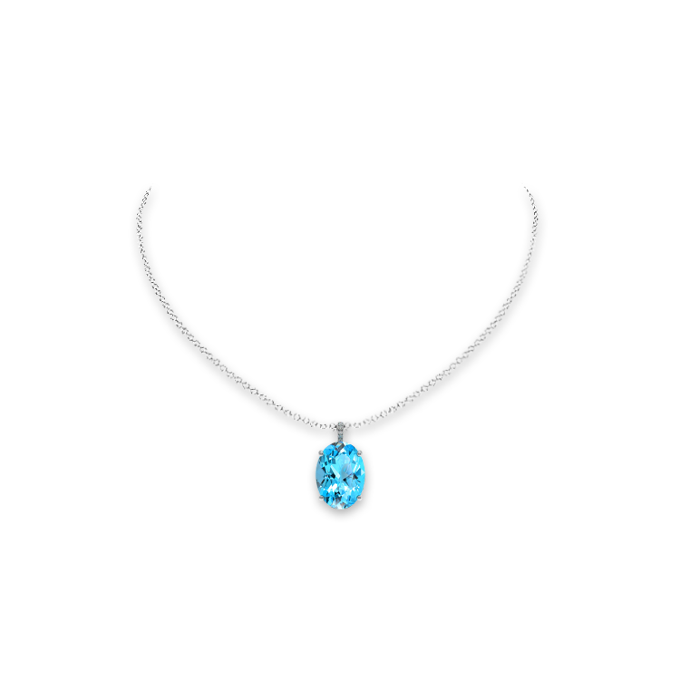 Jewelry image on model