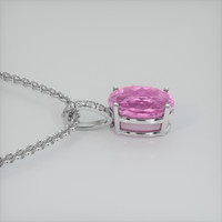 2.16 Ct. Gemstone Pendant, Platinum 950 3