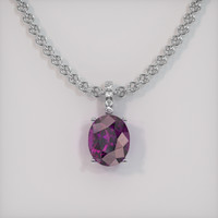 4.27 Ct. Gemstone Pendant, Platinum 950 1