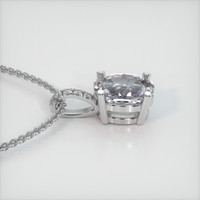 1.40 Ct. Gemstone Pendant, Platinum 950 3