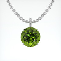 20.83 Ct. Gemstone Pendant, Platinum 950 1