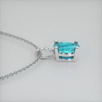 0.31 Ct. Gemstone Pendant, Platinum 950 3