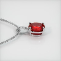 1.96 Ct. Ruby Pendant, Platinum 950 3