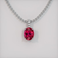 2.09 Ct. Ruby Pendant, Platinum 950 1