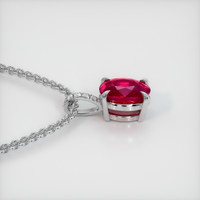 2.09 Ct. Ruby Pendant, Platinum 950 3